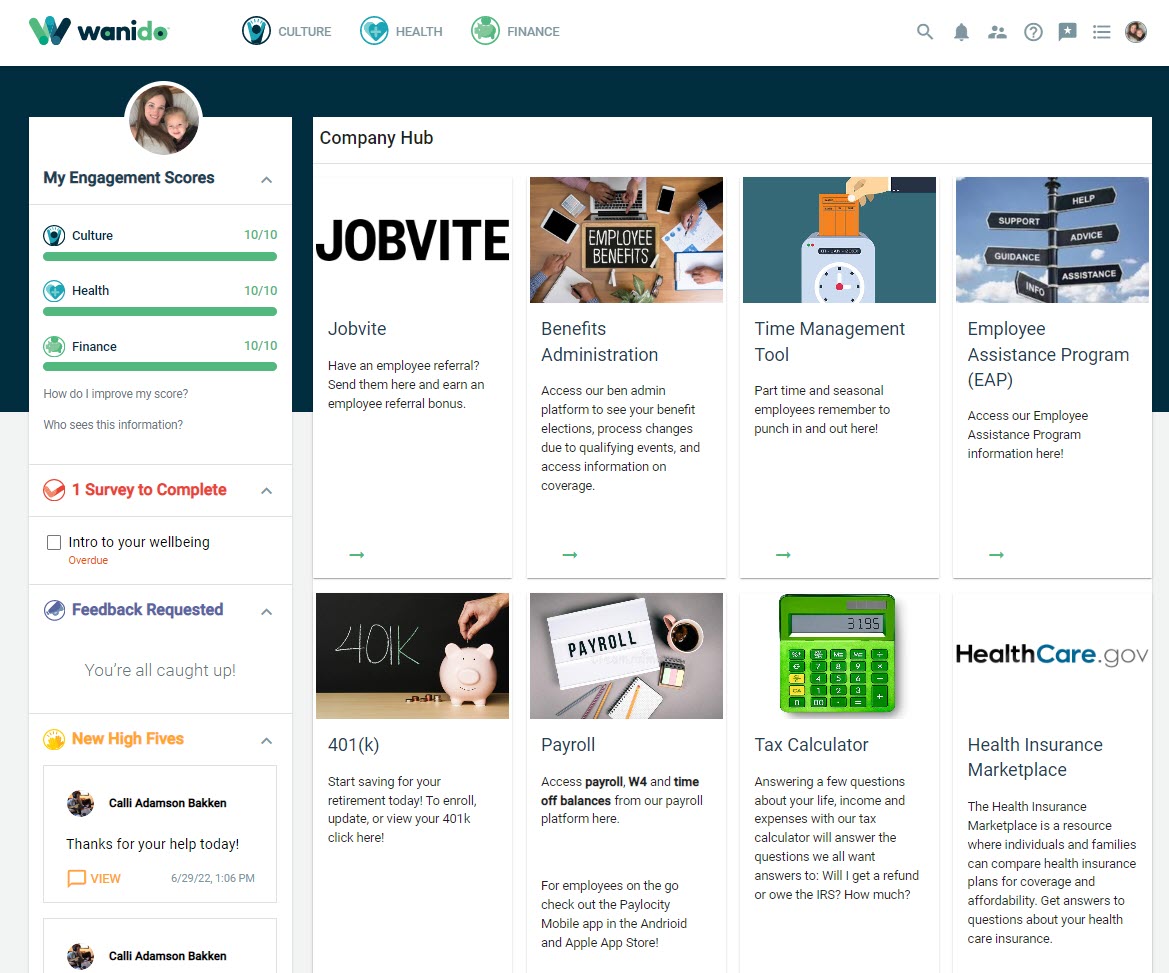 Screenshot of Wanido and Jobvite integration