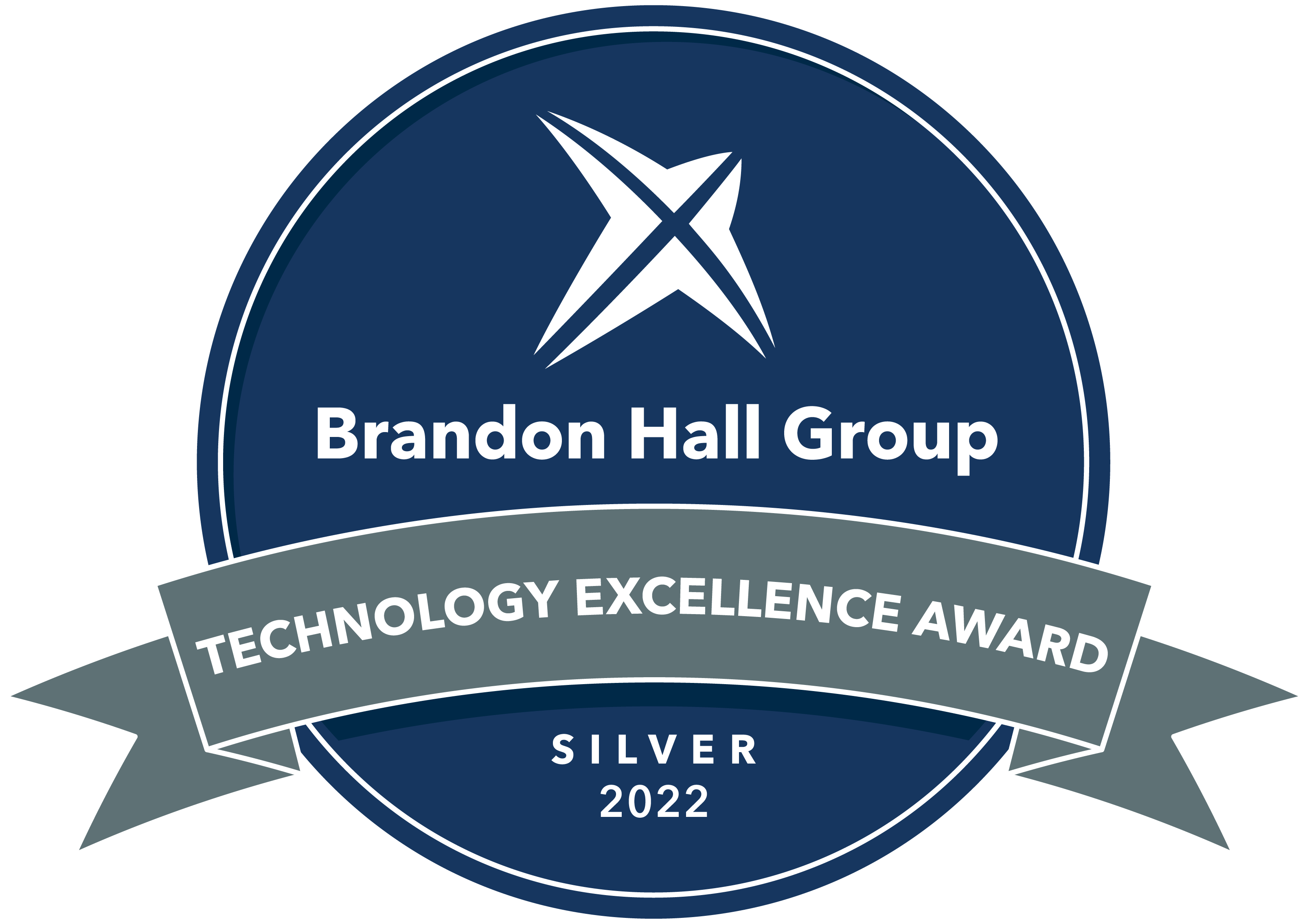 Brandon Hall Group Technology Excellence Award Silver 2022
